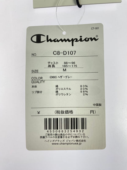 【中古品】【メンズ】 WTAPS ダブルタップス × CHAMPION チャンピオン HOODED SWEATSHIRT C8-D107 フーデッド スウェットシャツ メンズ トップス パーカー 142-260311-em-27-min サイズ：M カラー：ライトグレー 万代Net店