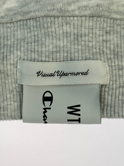 【中古品】【メンズ】 WTAPS ダブルタップス × CHAMPION チャンピオン ACADEMY CREW NECK C8-D016 アカデミー クルーネック メンズ トップス スウェット トレーナー 142-260311-em-25-min サイズ：XL カラー：ライトグレー 万代Net店