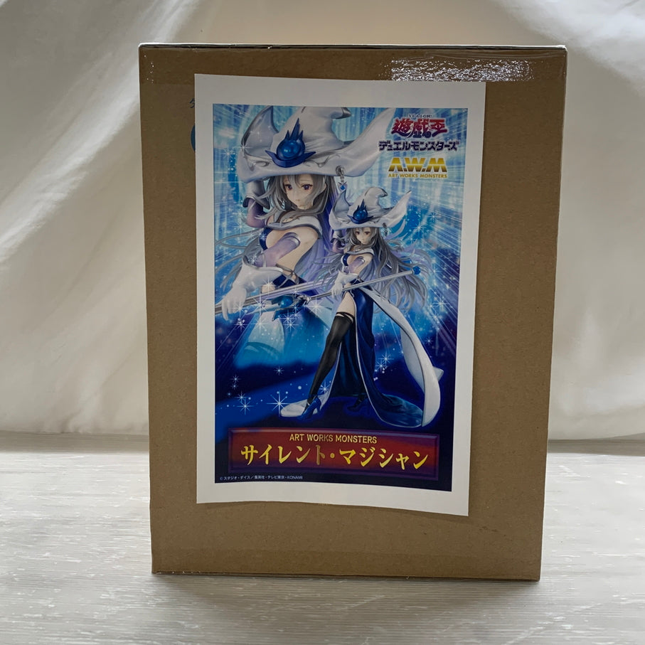 【中古品】 サイレント・マジシャン 「遊☆戯☆王デュエルモンスターズ」 ART WORKS MONSTERS 塗装済み完成品 バンダイ フィギュア メガハウス 053-260629-em-10-min 万代Net店