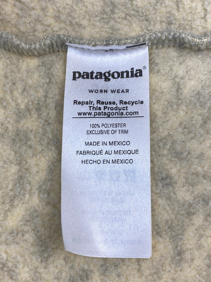 【中古品】【メンズ】 patagonia パタゴニア SYNCHILLA SNAP-T 25450FA17 シンチラ スナップT プルオーバー メンズ フリースジャケット 144-260311-em-32-min サイズ：M カラー：クリーム系 万代Net店