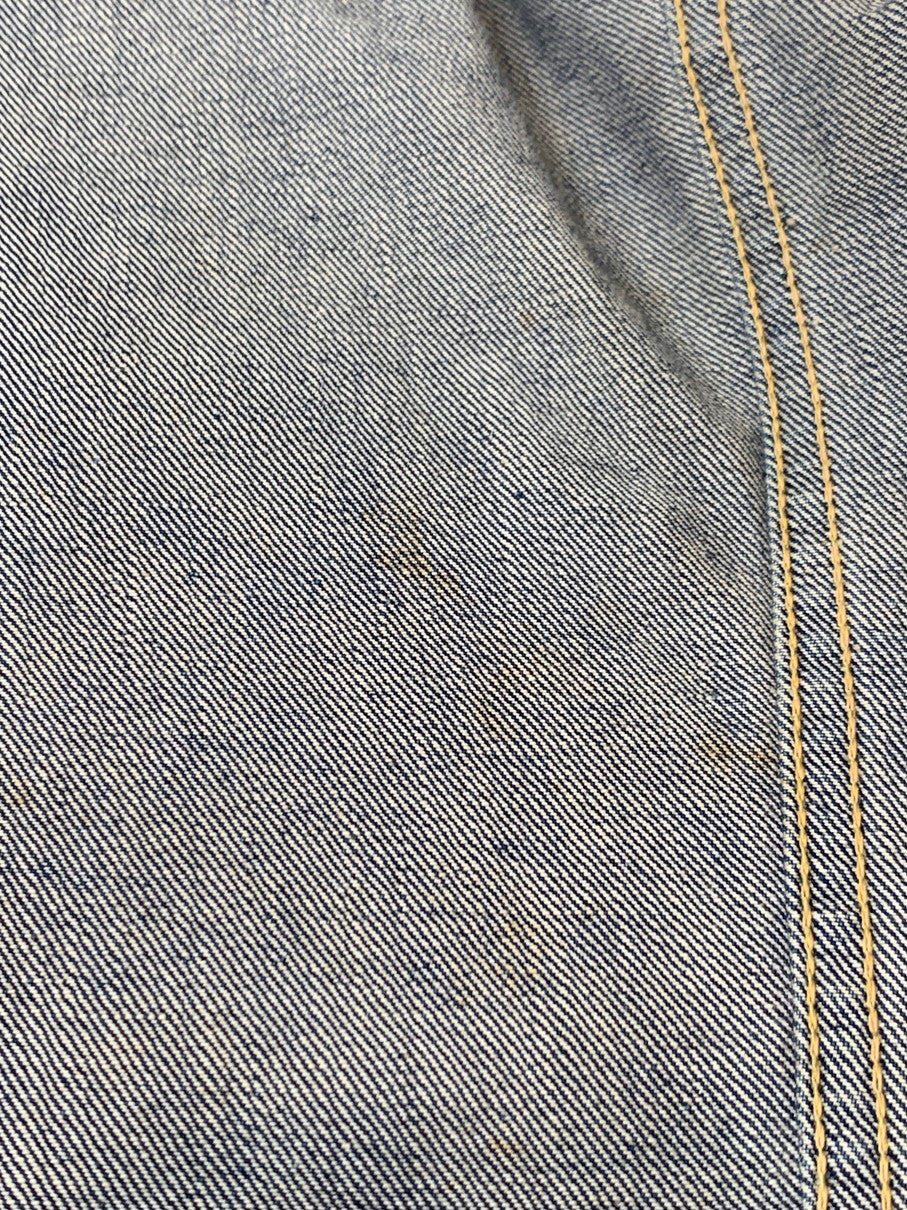 【中古品】【メンズ】 Levi's リーバイス 60S 3RD TYPE DENIM JACKET 60年代 デニムジャケット 袖カットオフ メンズ ベスト 146-260311-em-09-min カラー：インディゴブルー 万代Net店