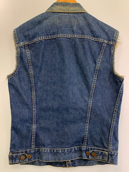 【中古品】【メンズ】 Levi's リーバイス 60S 3RD TYPE DENIM JACKET 60年代 デニムジャケット 袖カットオフ メンズ ベスト 146-260311-em-09-min カラー：インディゴブルー 万代Net店