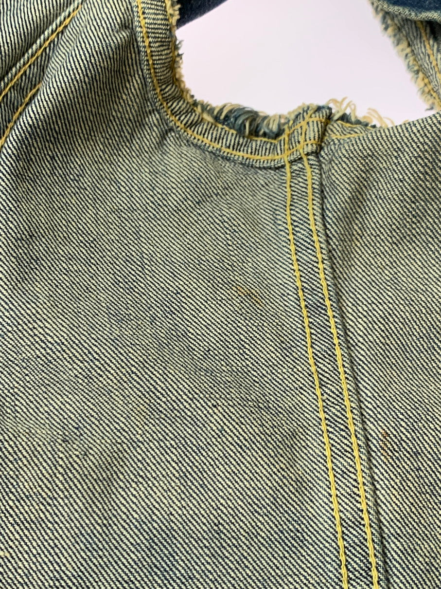 【中古品】【メンズ】 Levi's リーバイス 60S 3RD TYPE DENIM JACKET 60年代 デニムジャケット 袖カットオフ メンズ ベスト 146-260311-em-09-min カラー：インディゴブルー 万代Net店