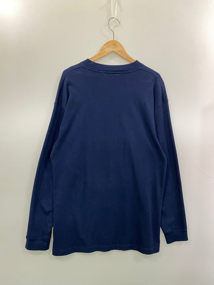 【中古品】【メンズ】 DISNEY ディズニー 90's DUCK TAPE L/S TEE 90年代 ロングスリーブTシャツ 長袖Tシャツ トップス 146-260715-yn-29-min サイズ：L カラー：ネイビー 万代Net店
