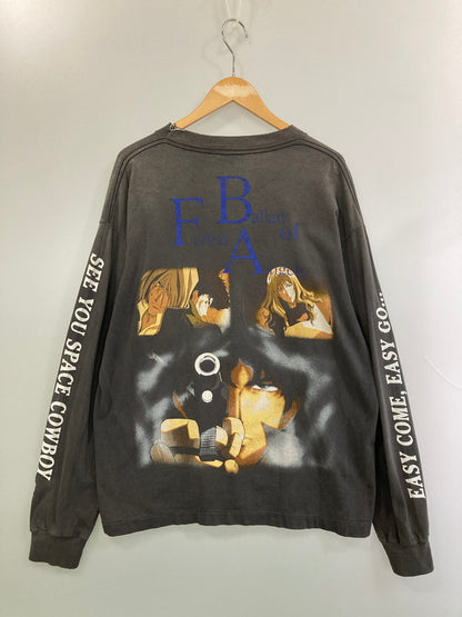 【中古品】【メンズ】 SAINT MICHAEL セント マイケル ×FASHION VICTIMSM-HR8-000-C05 25SS CB LS TEE COWBOY BEBOP カウボーイビバップ Tシャツ トップス 141-260314-zi-04-min サイズ：L カラー：グレー 万代Net店
