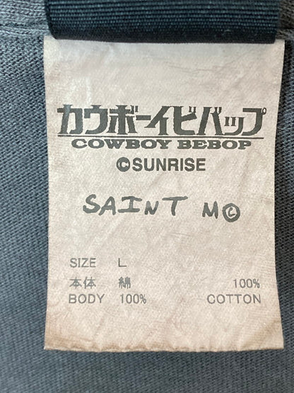 【中古品】【メンズ】 SAINT MICHAEL セント マイケル ×FASHION VICTIMSM-HR8-000-C05 25SS CB LS TEE COWBOY BEBOP カウボーイビバップ Tシャツ トップス 141-260314-zi-04-min サイズ：L カラー：グレー 万代Net店