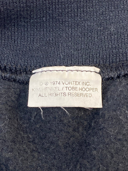【中古品】【メンズ】 WACKO MARIA ワコマリア THE TEXAS CHAINSAW MASSACRE SWEAT SHIRT テキサス チェーンソー マサカー スウェットシャツ メンズ 長袖 トレーナー トップス 142-260311-em-26-min サイズ：L カラー：ブラック 万代Net店