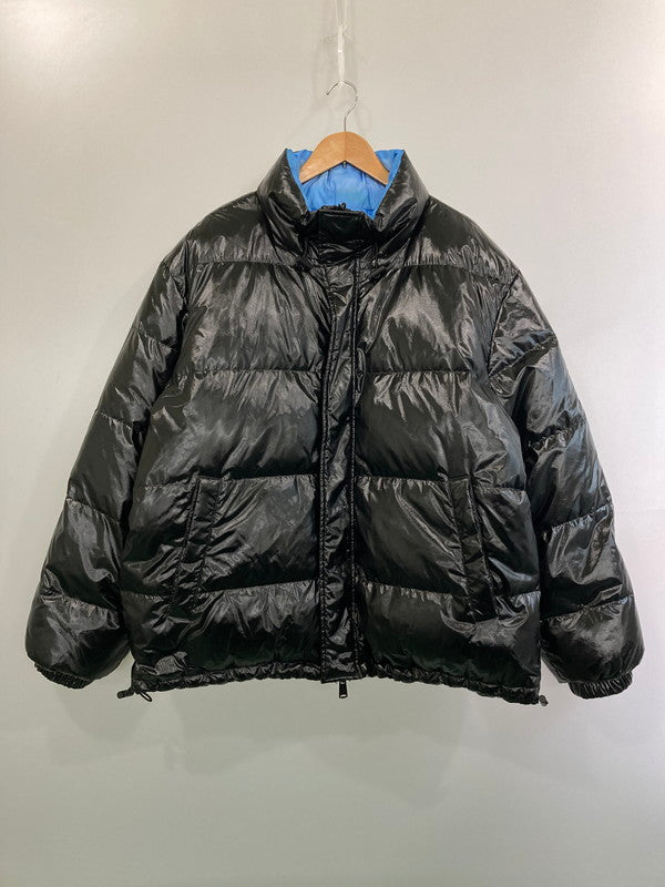 【中古品】【メンズ】 AWAKE NY × TOMMY JEANS PUFFER JACKET アウェイクニューヨーク トミージーンズ パファージャケット アウター 142-260313-yn-24-min サイズ：XL カラー：ライトブルー/ブラック 万代Net店