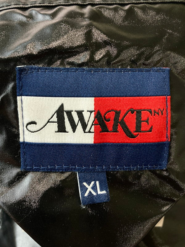 【中古品】【メンズ】 AWAKE NY × TOMMY JEANS PUFFER JACKET アウェイクニューヨーク トミージーンズ パファージャケット アウター 142-260313-yn-24-min サイズ：XL カラー：ライトブルー/ブラック 万代Net店