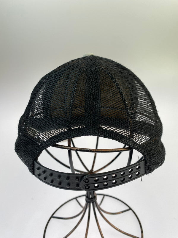 【現状渡し品】【メンズ/レディース】 A BATHING APE アベイシングエイプ MILO MONOGRAM MESH CAP マイロ モノグラム メッシュ キャップ 帽子 185-260313-yn-13-min サイズ：F カラー：ブラック 万代Net店
