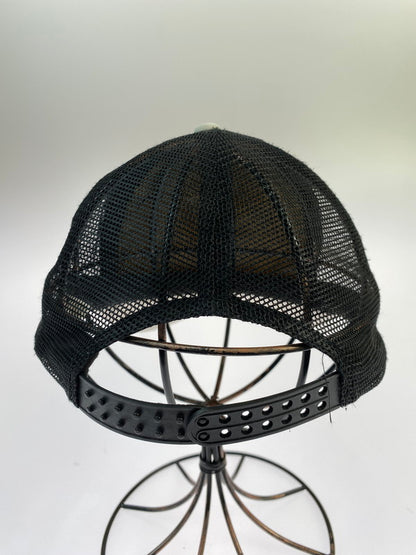 【現状渡し品】【メンズ/レディース】 A BATHING APE アベイシングエイプ MILO MONOGRAM MESH CAP マイロ モノグラム メッシュ キャップ 帽子 185-260313-yn-13-min サイズ：F カラー：ブラック 万代Net店