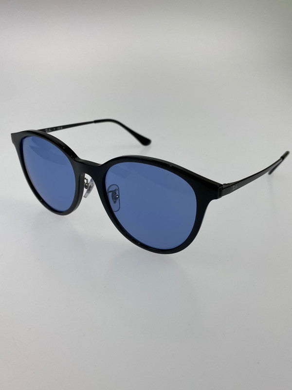 【中古品】【メンズ】 Ray-Ban レイバン ブルーレンズ サングラス RB4334D 55□19-145 メガネ ファッション 203-260318-em-26-min カラー：ブラック/ブルー 万代Net店