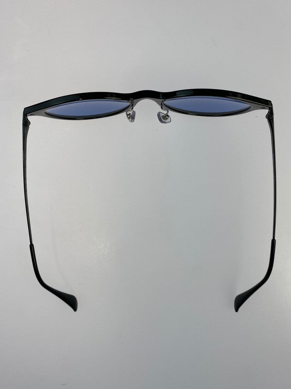 【中古品】【メンズ】 Ray-Ban レイバン ブルーレンズ サングラス RB4334D 55□19-145 メガネ ファッション 203-260318-em-26-min カラー：ブラック/ブルー 万代Net店