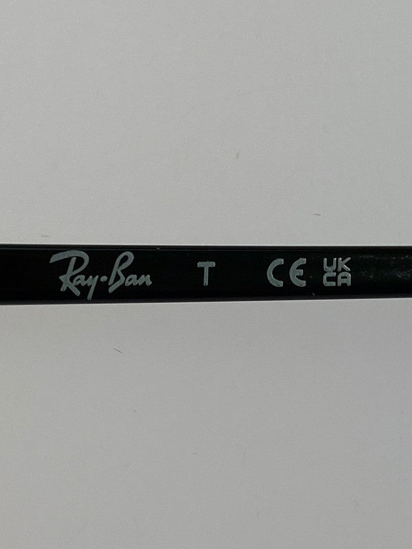 【中古品】【メンズ】 Ray-Ban レイバン ブルーレンズ サングラス RB4334D 55□19-145 メガネ ファッション 203-260318-em-26-min カラー：ブラック/ブルー 万代Net店