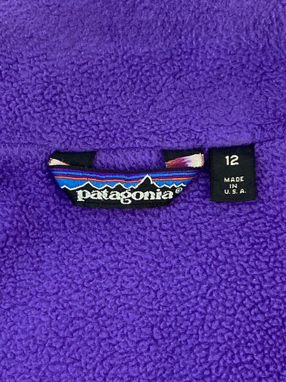 【中古品】【メンズ】 patagonia パタゴニア シェルドシンチラ フリースライナー ナイロンジャケット 28119 80S USA製 メンズ アウター 144-260311-em-33-min サイズ：12 カラー：ターコイズ 万代Net店