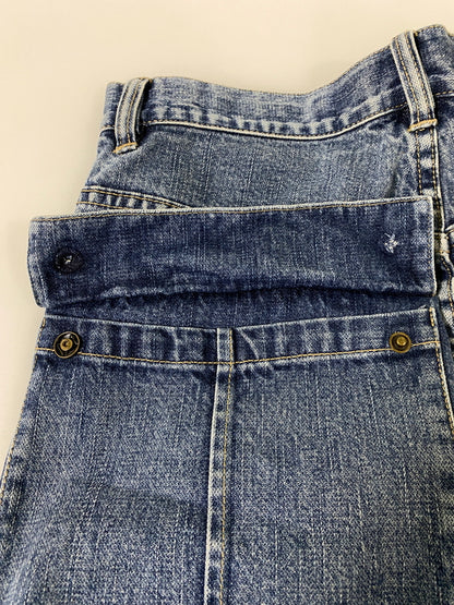 【現状渡し品】【メンズ】 ECHO UNLTD エコー アンリミテッド DENIM CARGO PANTS デニム カーゴ パンツ メンズ ボトムス ジーンズ 157-260720-em-22-min サイズ：32 カラー：インディゴ 万代Net店