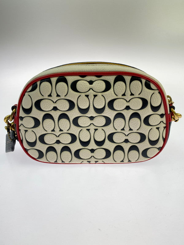 【中古品】【レディース】 COACH コーチ KEITH HARING MICKY MOUSE CROSSBODY BAG K2081-4888 キースヘリング クロスボディーバッグ ショルダーバッグ カバン 180-260313-yn-18-min カラー：アイボリー 万代Net店