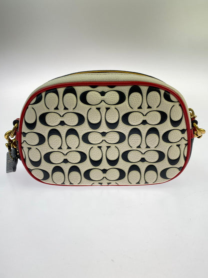 【中古品】【レディース】 COACH コーチ KEITH HARING MICKY MOUSE CROSSBODY BAG K2081-4888 キースヘリング クロスボディーバッグ ショルダーバッグ カバン 180-260313-yn-18-min カラー：アイボリー 万代Net店