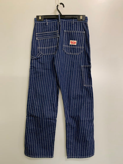【中古品】【メンズ】 The REAL McCOY'S ザリアルマッコイズ 8HOUR UNION エイトアワーユニオン ウォバッシュストライプ ペインターパンツ ボトムス 156-260312-SH-19-min カラー：ネイビー 万代Net店