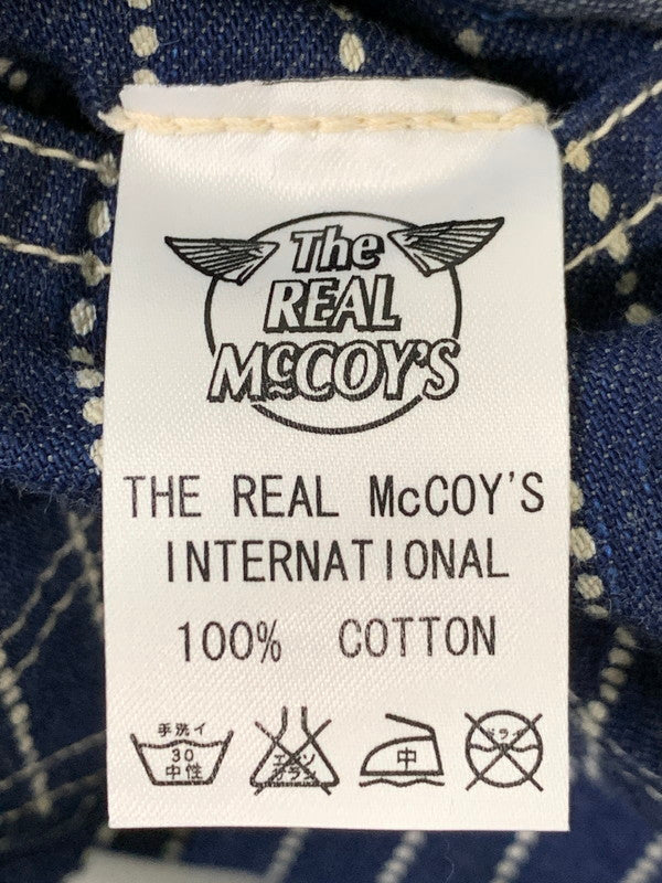 【中古品】【メンズ】 The REAL McCOY'S ザリアルマッコイズ 8HOUR UNION エイトアワーユニオン ウォバッシュストライプ ペインターパンツ ボトムス 156-260312-SH-19-min カラー：ネイビー 万代Net店