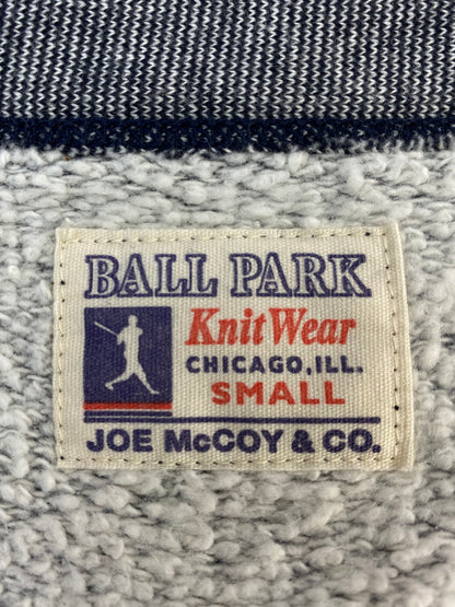 【中古品】【メンズ】 JOE McCOY ジョーマッコイ SWEAT CARDIGAN BALL PARK ボールパーク スウェット カーディガン メンズ 145-260311-em-20-min サイズ：S カラー：グレー系 万代Net店