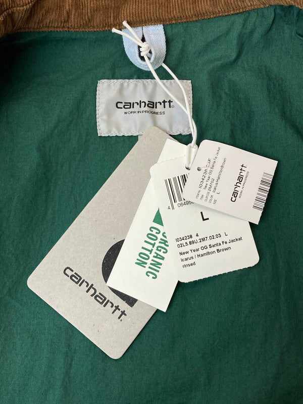 【中古品】【メンズ】 CARHARTT WIP カーハート ダブリューアイピー OG NEW YEAR SANTA FE JACKET サンタフェ ジャケット 142-260314-zi-16-min サイズ：L カラー：ライトブルー 万代Net店