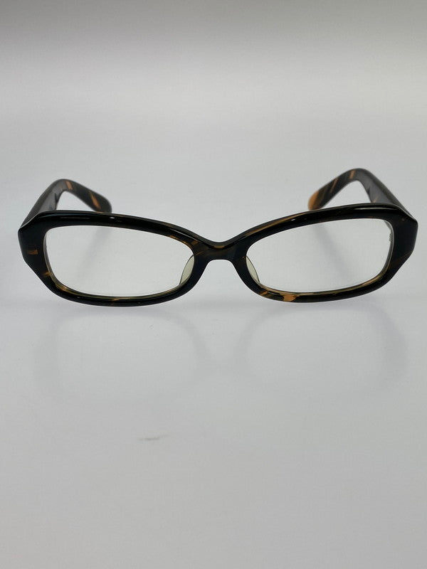【中古品】【メンズ】 小竹長兵衛 × POKER FACE ポーカーフェイス GLASSES PKT-05 グラス メガネ メンズ ファッション 小物 203-260318-em-28-min カラー：ブラウン 万代Net店
