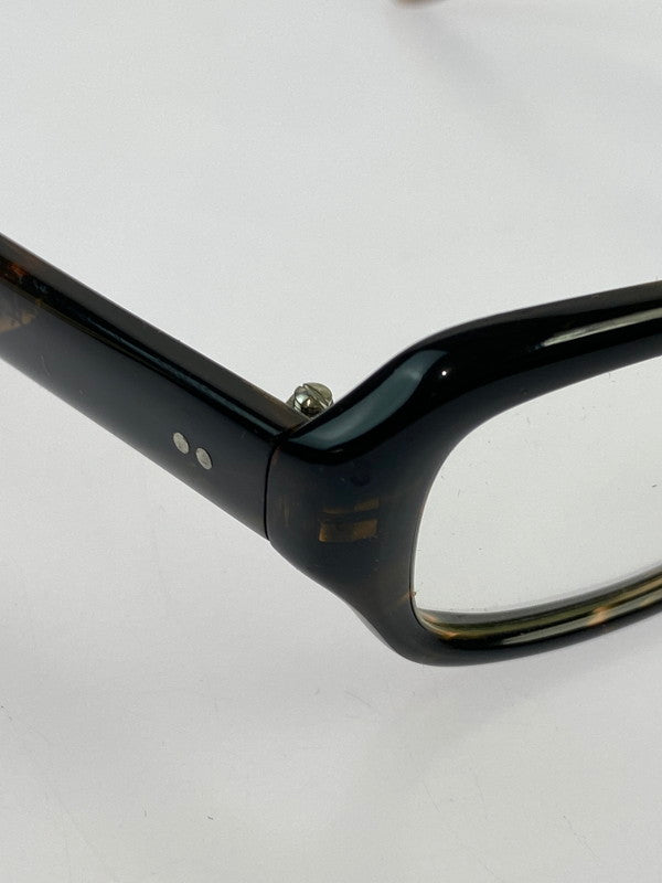 【中古品】【メンズ】 小竹長兵衛 × POKER FACE ポーカーフェイス GLASSES PKT-05 グラス メガネ メンズ ファッション 小物 203-260318-em-28-min カラー：ブラウン 万代Net店