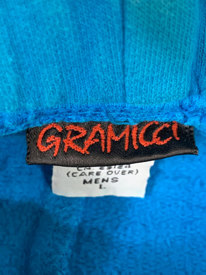 【中古品】【メンズ】 GRAMICCI グラミチ 90S USA製 SWEAT PANTS BLUE 90年代 アメリカ製 スウェット パンツ メンズ ボトムス 155-260704-hu-23-min サイズ：L カラー：ライトブルー系 万代Net店