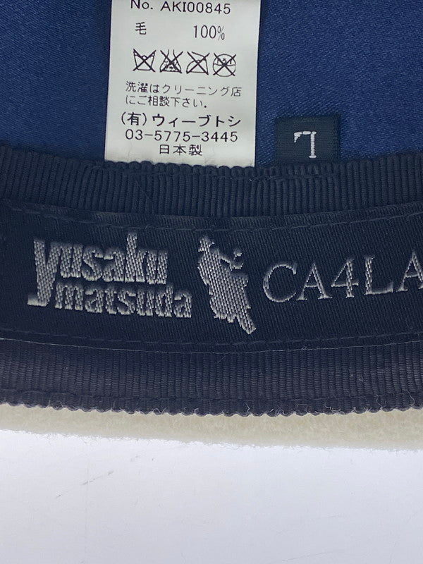 【中古品】【メンズ】 CA4LA カシラ WOOL HAT AKI00845 ウール ハット 帽子 185-260313-yn-17-min サイズ：L カラー：ホワイト 万代Net店
