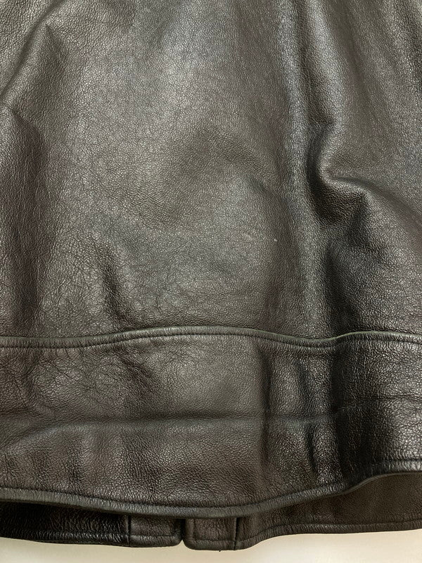 【中古品】【メンズ】 BALENCIAGA バレンシアガ AINT BIKET JACKET 18SS 485711 TWH15 ペインテッドバイカージャケット アウター 141-260313-yn-25-min サイズ：44 カラー：ブラック 万代Net店