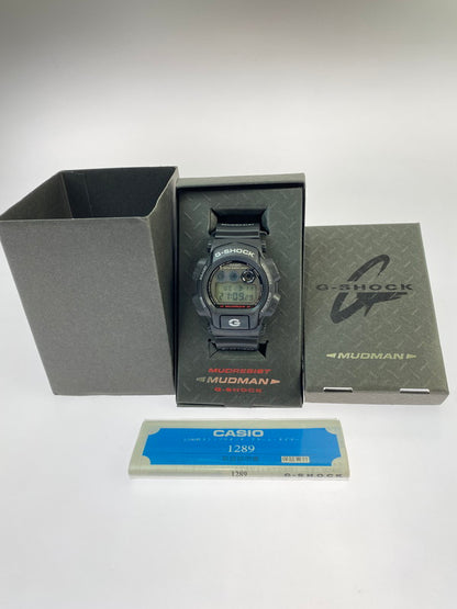 【中古品】【メンズ】 G-SHOCK ジーショック MUDRESIST MUDMAN DIGITAL 腕時計 DW-8400Z-1T マッドレジスト マッドマン デジタル ウォッチ メンズ 196-260318-em-21-min カラー：ブラック 万代Net店