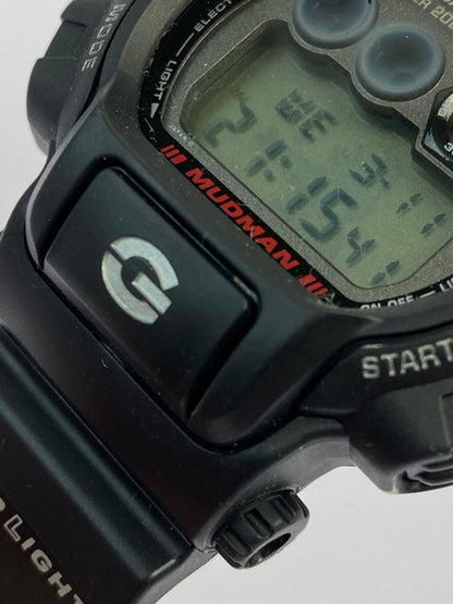 【中古品】【メンズ】 G-SHOCK ジーショック MUDRESIST MUDMAN DIGITAL 腕時計 DW-8400Z-1T マッドレジスト マッドマン デジタル ウォッチ メンズ 196-260318-em-21-min カラー：ブラック 万代Net店