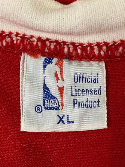 【中古品】【メンズ】 NBA エヌビーエー JORDAN JERSEY SAND KNIT 80'S ジョーダン ジャージー サンド ニット メンズ タンクトップ バスケットボール 146-260311-em-50-min サイズ：XL カラー：レッド 万代Net店