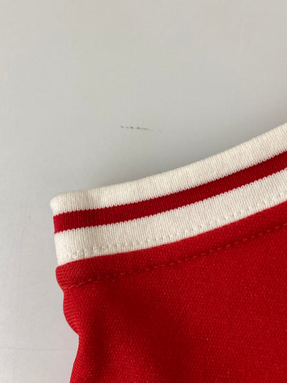 【中古品】【メンズ】 NBA エヌビーエー JORDAN JERSEY SAND KNIT 80'S ジョーダン ジャージー サンド ニット メンズ タンクトップ バスケットボール 146-260311-em-50-min サイズ：XL カラー：レッド 万代Net店