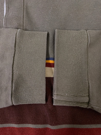 【中古品】【メンズ】 PATAGONIA パタゴニア ラガーシャツ メンズ 長袖 白襟 144-260702-hu-37-min サイズ：Ｓ カラー：カーキ系 万代Net店