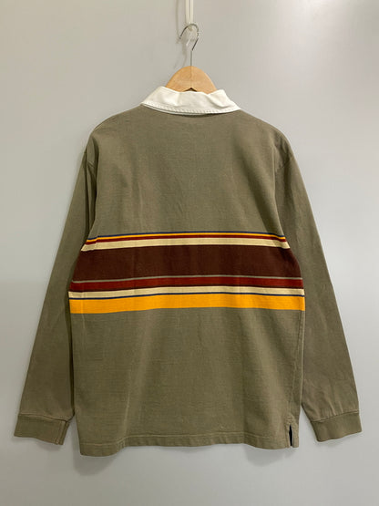 【中古品】【メンズ】 PATAGONIA パタゴニア ラガーシャツ メンズ 長袖 白襟 144-260702-hu-37-min サイズ：Ｓ カラー：カーキ系 万代Net店