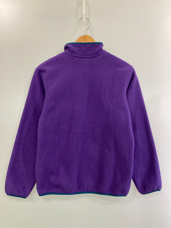【中古品】【メンズ】 patagonia パタゴニア BOYS SYNCHILLA SNAP-T 65572FA20 ボーイズ シンチラ スナップT トップス 144-260313-yn-29-min サイズ：KIDS XL/14 カラー：パープル 万代Net店