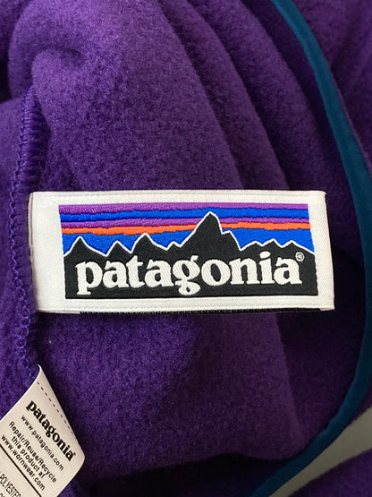 【中古品】【メンズ】 patagonia パタゴニア BOYS SYNCHILLA SNAP-T 65572FA20 ボーイズ シンチラ スナップT トップス 144-260313-yn-29-min サイズ：KIDS XL/14 カラー：パープル 万代Net店