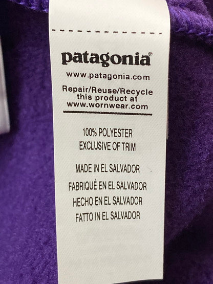 【中古品】【メンズ】 patagonia パタゴニア BOYS SYNCHILLA SNAP-T 65572FA20 ボーイズ シンチラ スナップT トップス 144-260313-yn-29-min サイズ：KIDS XL/14 カラー：パープル 万代Net店