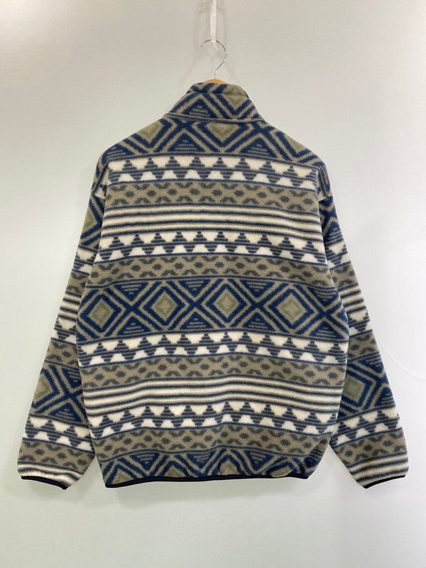 【中古美品】【メンズ】 patagonia パタゴニア SYNCHILLA SNAP-T シンチラ スナップT サルティーヨ トップス 144-260313-yn-27-min サイズ：M カラー：ブルー系 万代Net店