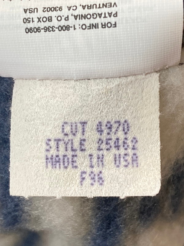 【中古美品】【メンズ】 patagonia パタゴニア SYNCHILLA SNAP-T シンチラ スナップT サルティーヨ トップス 144-260313-yn-27-min サイズ：M カラー：ブルー系 万代Net店