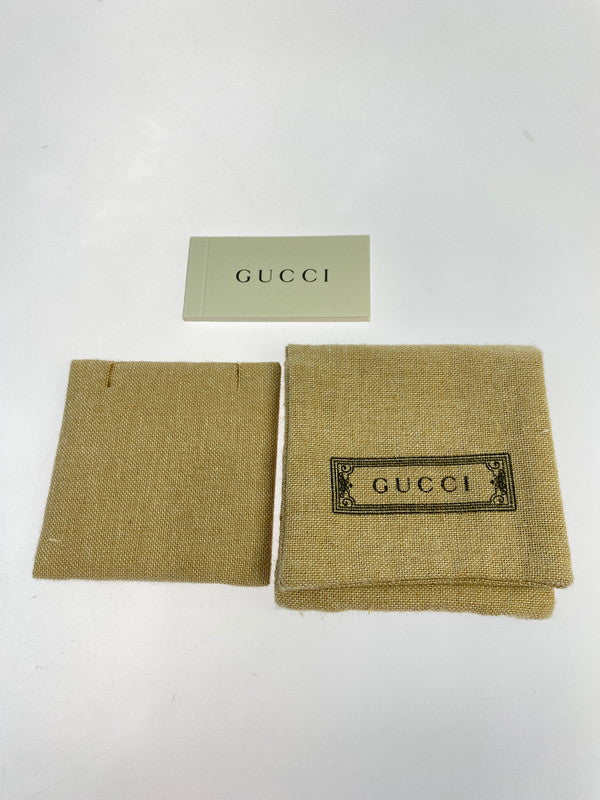 【中古品】【メンズ/レディース】 GUCCI グッチ NECKLACE インターロッキングGネックレス アクセサリー 182-260316-yn-24-min カラー：シルバー 万代Net店