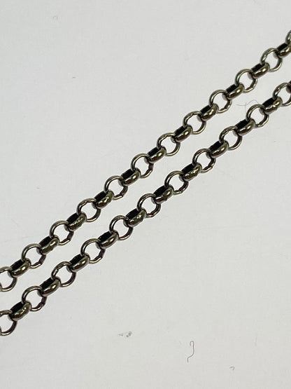 【中古品】【メンズ/レディース】 GUCCI グッチ NECKLACE インターロッキングGネックレス アクセサリー 182-260316-yn-24-min カラー：シルバー 万代Net店
