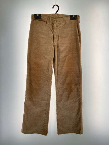 【中古品】【メンズ】 LEE リー 70S ベロアパンツ ボトムス 157-260727-jt-14-min サイズ：31 34 カラー：ライトブラウン 万代Net店