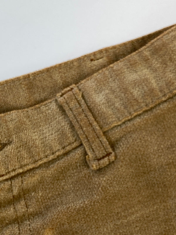 【中古品】【メンズ】 LEE リー 70S ベロアパンツ ボトムス 157-260727-jt-14-min サイズ：31 34 カラー：ライトブラウン 万代Net店