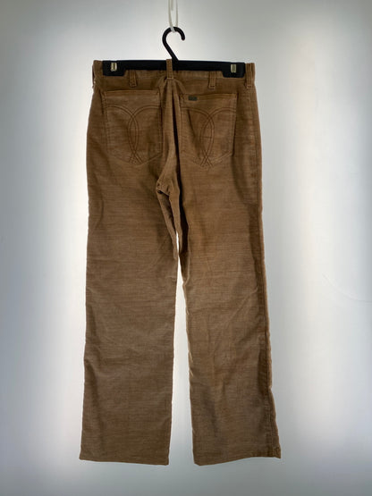 【中古品】【メンズ】 LEE リー 70S ベロアパンツ ボトムス 157-260727-jt-14-min サイズ：31 34 カラー：ライトブラウン 万代Net店
