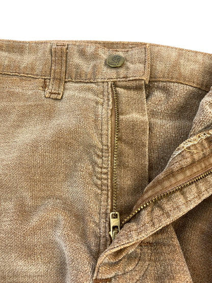 【中古品】【メンズ】 LEE リー 70S ベロアパンツ ボトムス 157-260727-jt-14-min サイズ：31 34 カラー：ライトブラウン 万代Net店