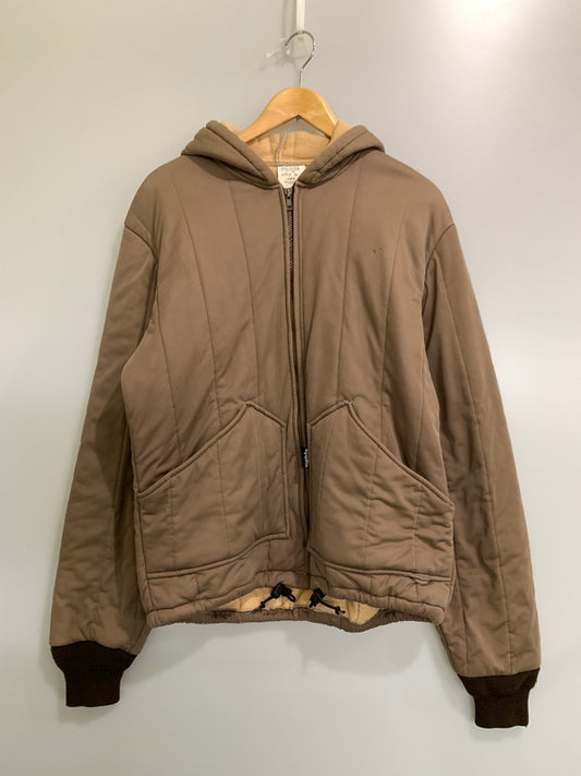 【現状渡し品】【メンズ】 REFRIGIWEAR リフリッジウェア QUILTING JACKET BROWN キルティング ジャケット メンズ アウター 防寒 アメリカ 146-260731-em-57-min サイズ：Ｌ カラー：ブラウン 万代Net店