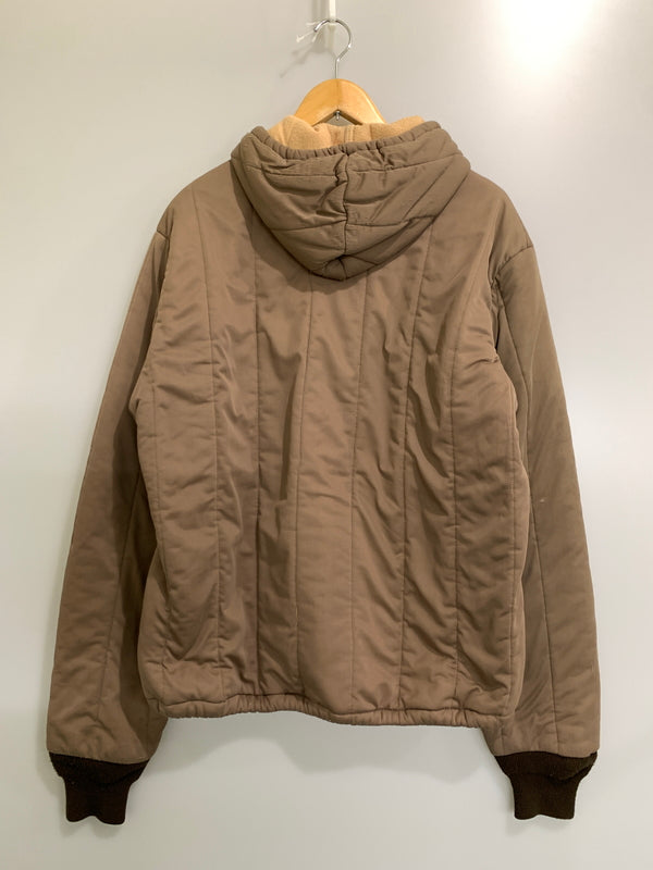 【現状渡し品】【メンズ】 REFRIGIWEAR リフリッジウェア QUILTING JACKET BROWN キルティング ジャケット メンズ アウター 防寒 アメリカ 146-260731-em-57-min サイズ：Ｌ カラー：ブラウン 万代Net店